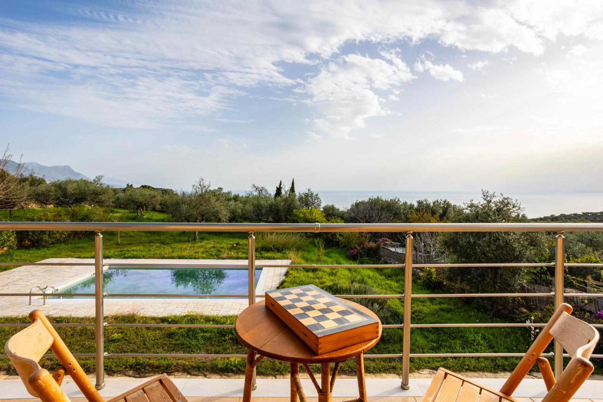 Villa Eleni - Private Pool Bliss Near Kardamili Proástion Exterior foto